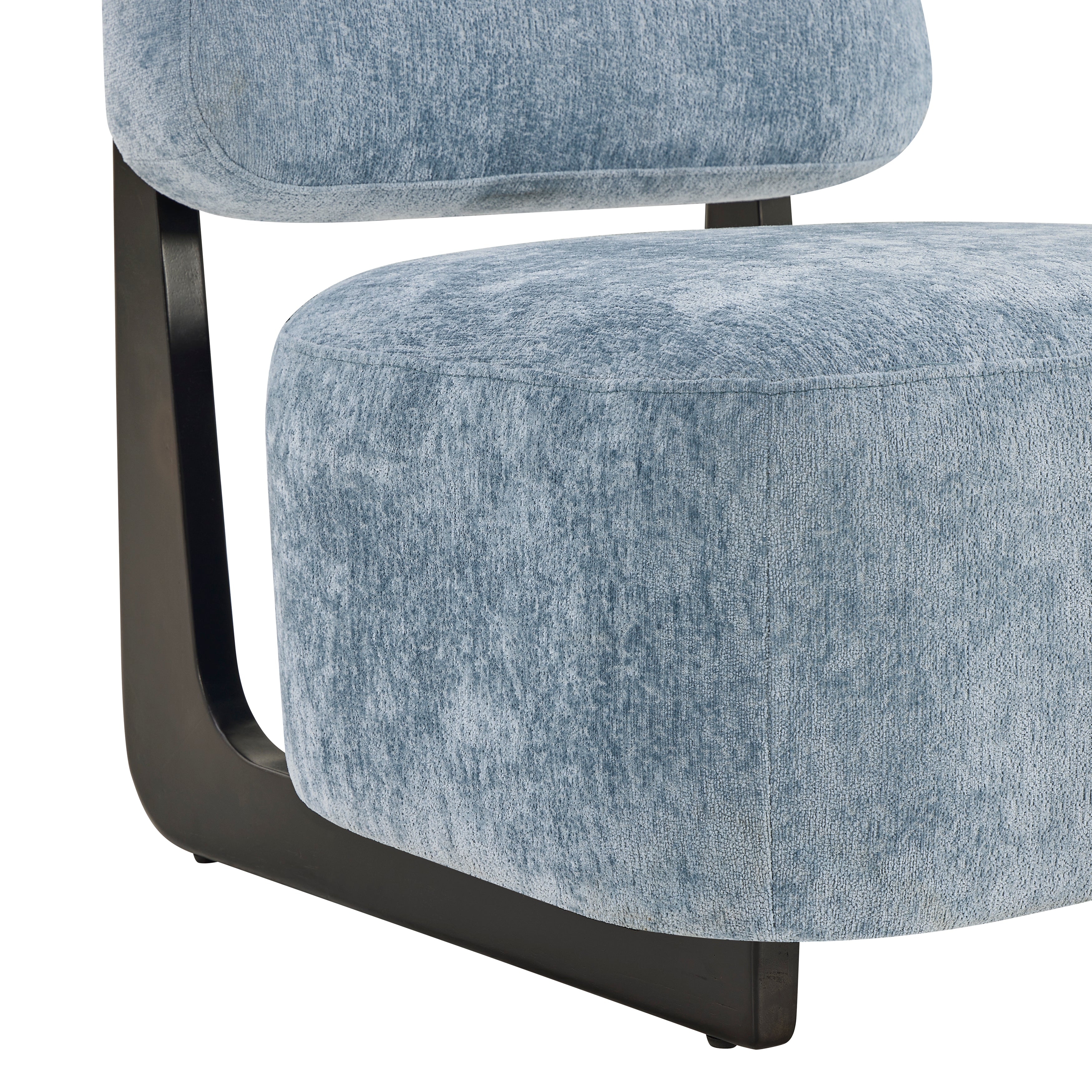 Solara Modern Accent Chair with Solid Wood Frame - Roundhill Furniture - Stylish Living Room Seating for Home & Office Decor