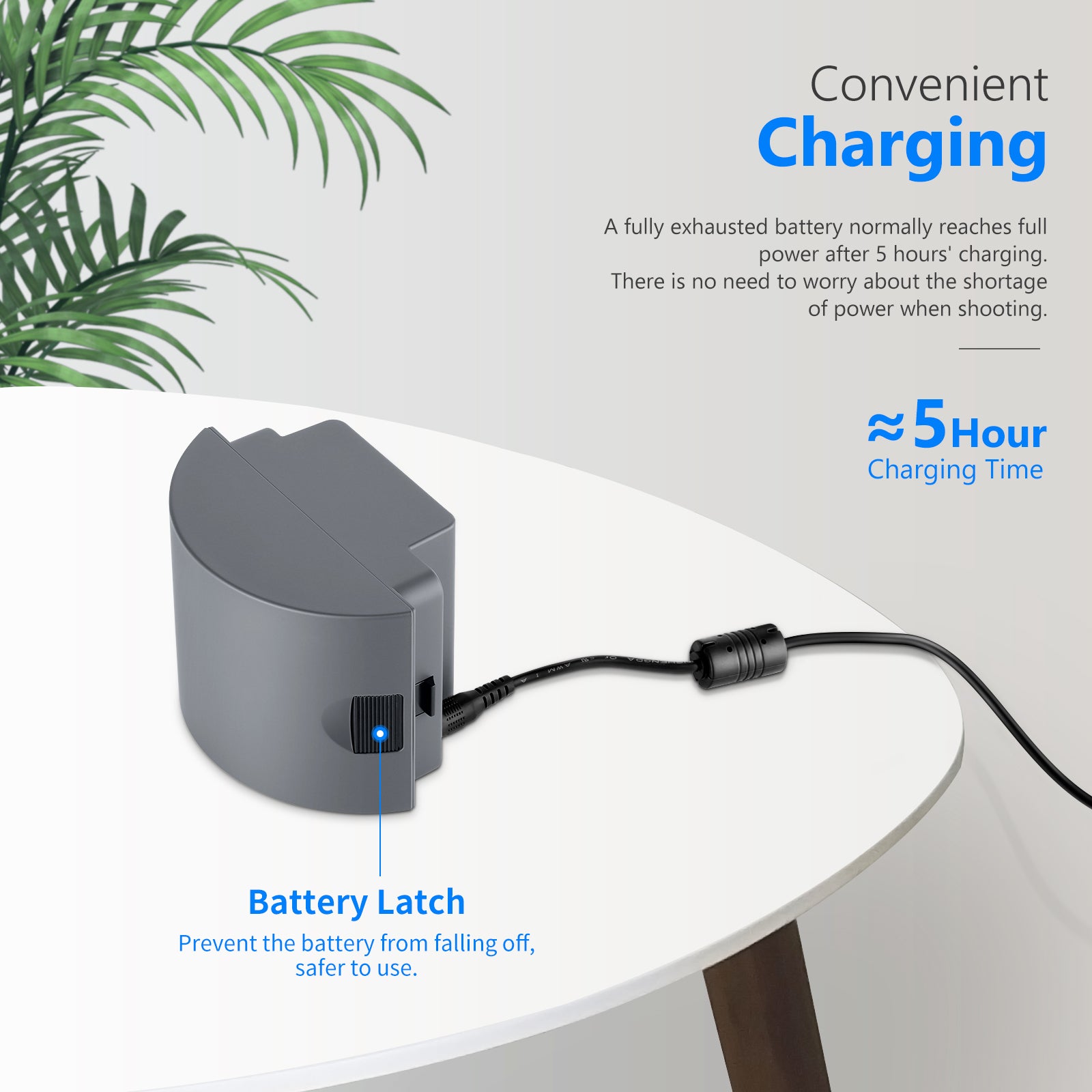 NEEWER 7800mAh Rechargeable Li-ion Battery for Q300, Vision 4, ML300 Cameras - Long Lasting Power for DSLR, Mirrorless & Video Cameras - Perfect for Photography, Videography & Outdoor Shooting