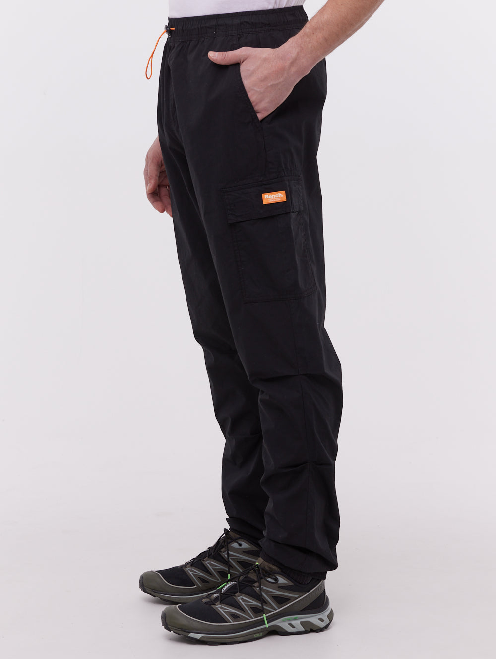 Lewin Stretch Cargo Pants for Men - Comfortable Elastic Waist Utility Pants - Perfect for Hiking, Work & Outdoor Activities