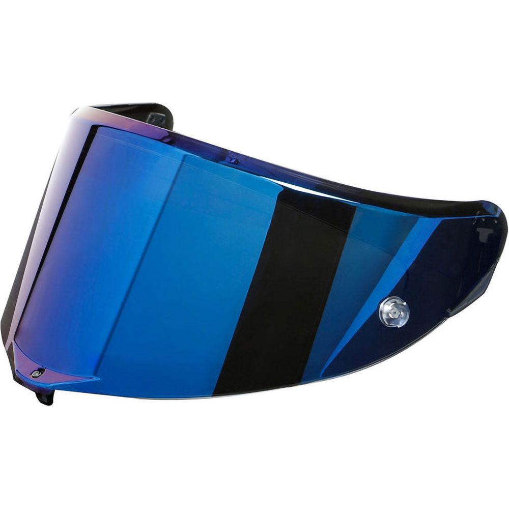 AGV Race 3 Motorcycle Helmet Anti-Scratch Visor - Iridium Blue Lens for Enhanced Visibility & UV Protection | Perfect for Racing, Street Riding & Commuting