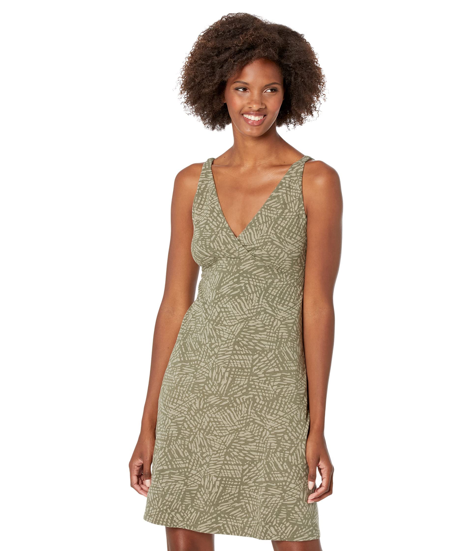 prAna Women's June Lake Dress - Lightweight, Flowy & Comfortable Summer Dress for Hiking, Travel & Casual Wear