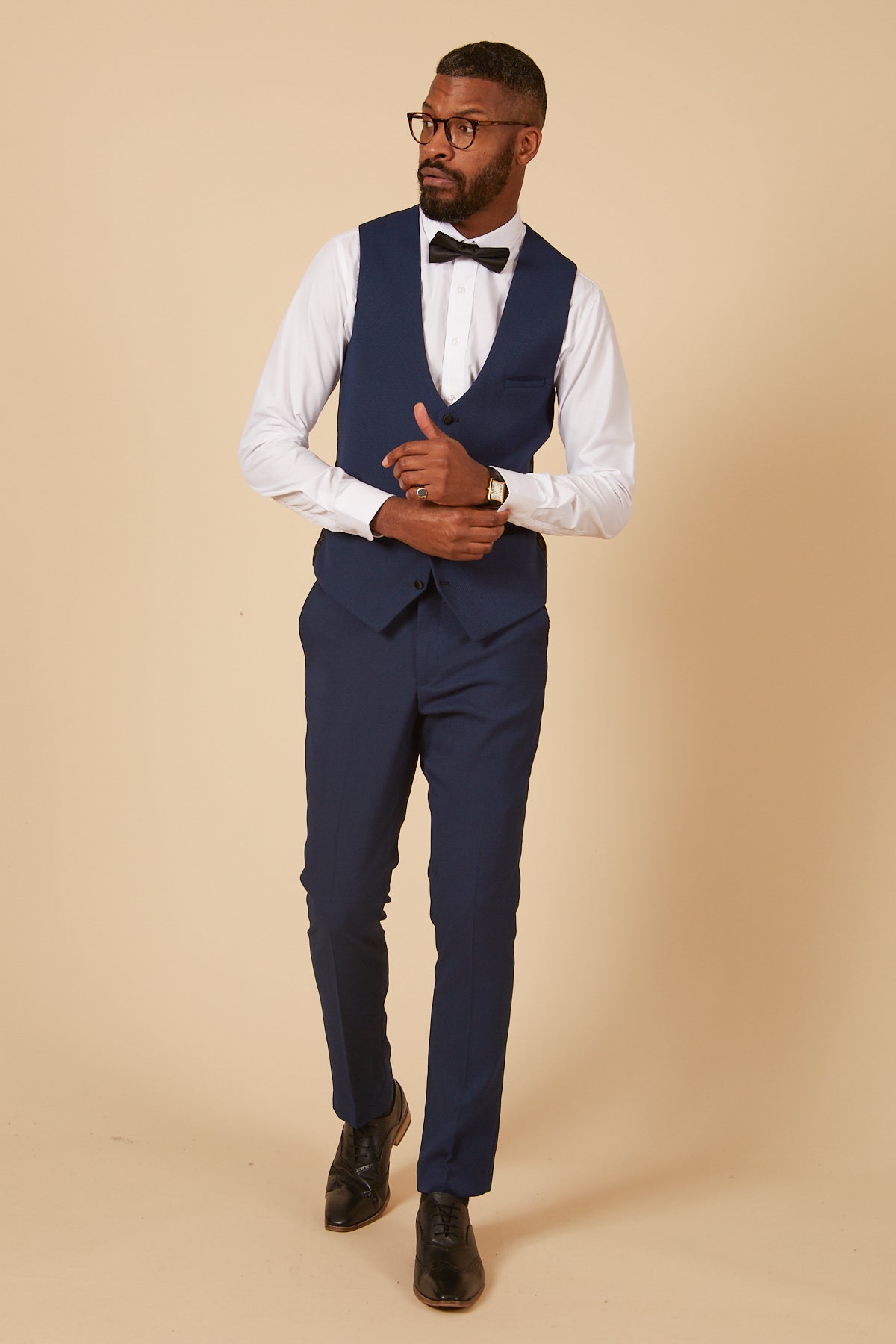 Charlie Wrenshall as Liam Connor Coronation Street Royal Blue Tuxedo Suit - Perfect for Cosplay, Halloween Costumes & TV Show Themed Parties