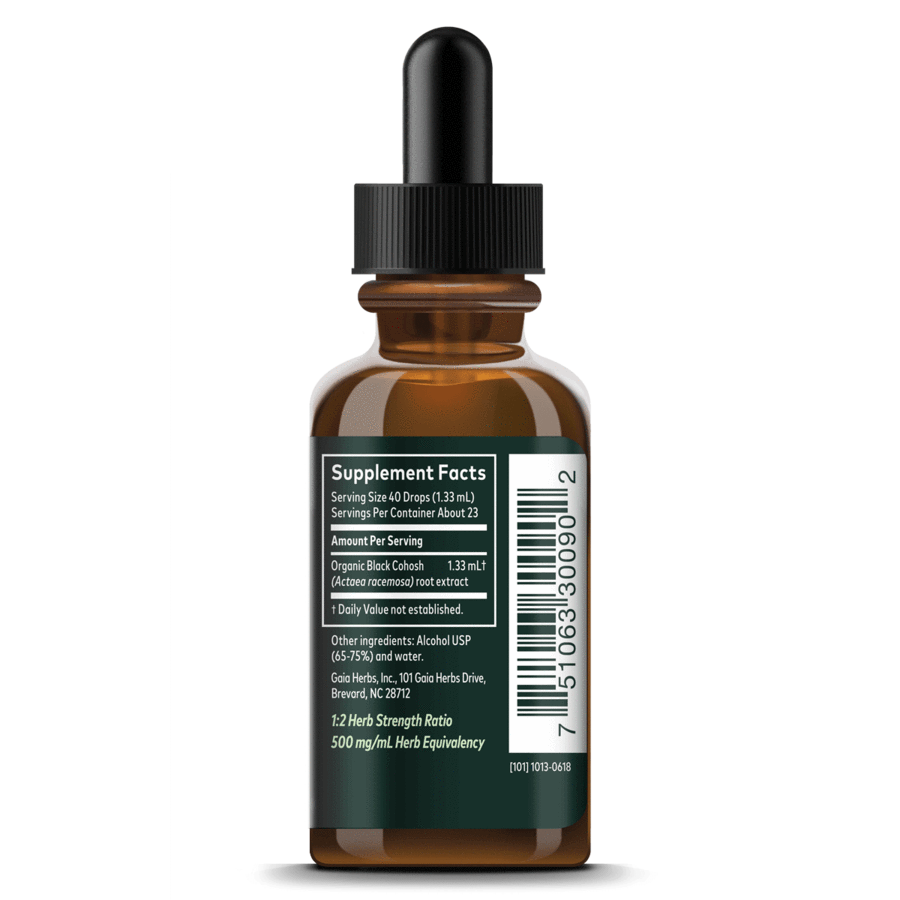 Black Cohosh Root Supplement for Women's Health - Natural Menopause & PMS Relief - Organic Herbal Remedy for Hot Flashes & Hormonal Balance - Perfect for Daily Wellness & Herbal Tea Blends
