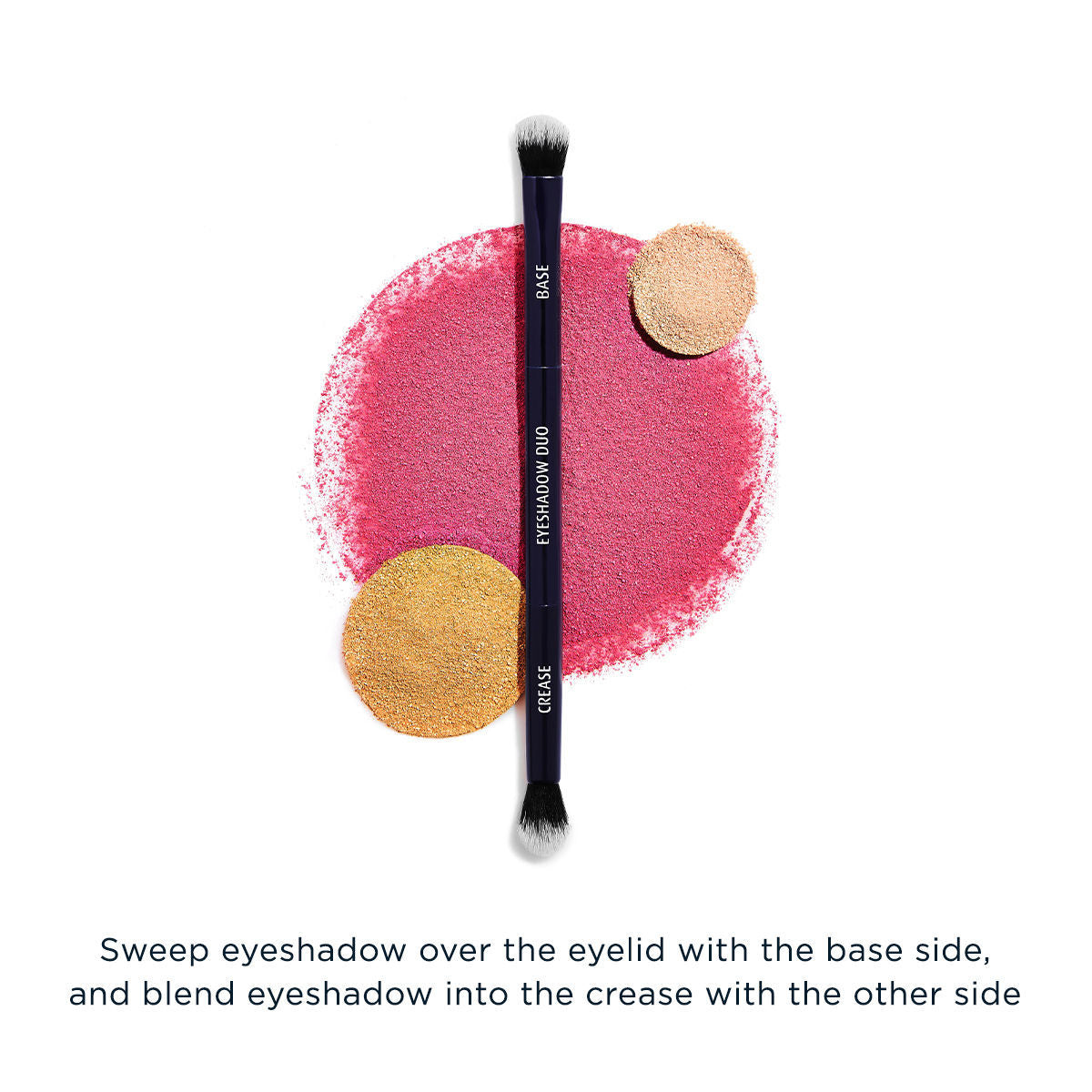 Best Eyeshadow Duo Brush Set - Soft Bristles for Blending & Shading - Perfect for Professional Makeup & Everyday Use
