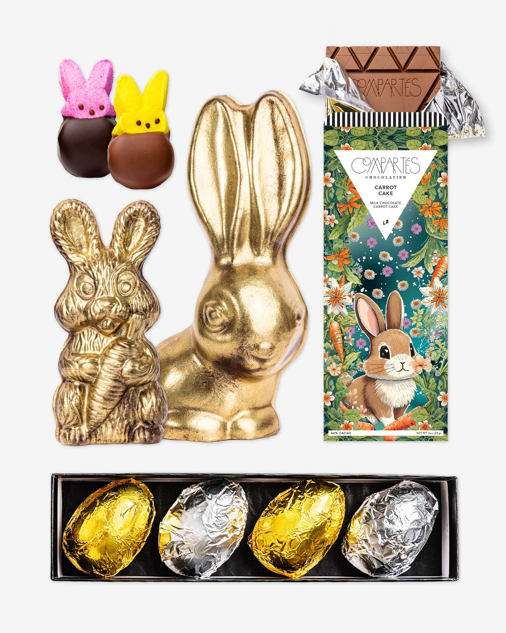 Delicious Easter Chocolate Bundle with Eggs and Bunnies - Perfect for Easter Baskets, Gifts & Holiday Celebrations