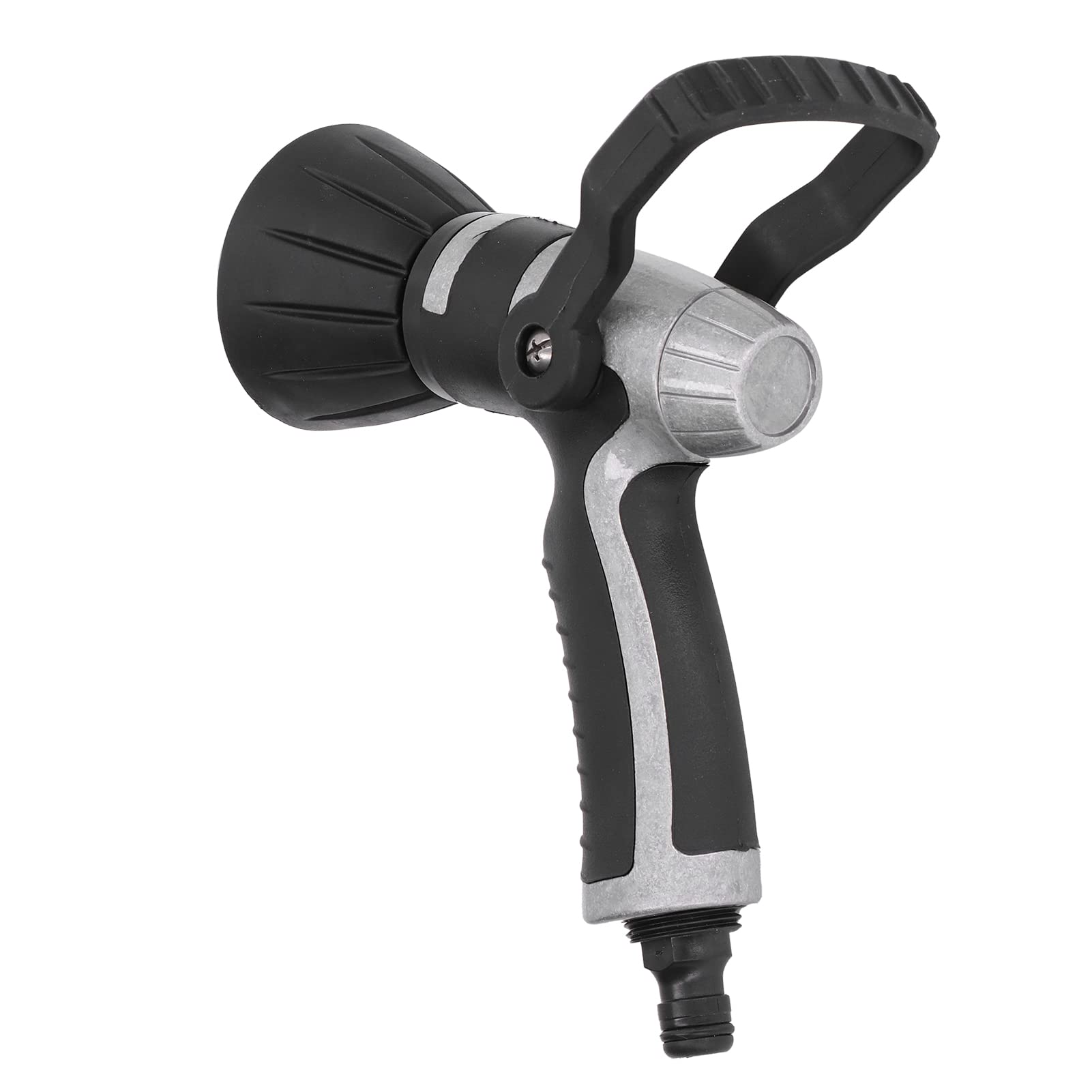 Heavy Duty Garden Hose Nozzle with Large Handle - High Pressure Water Sprayer for Lawn, Garden & Outdoor Cleaning | Perfect for Watering Plants, Washing Cars & Patio Cleaning