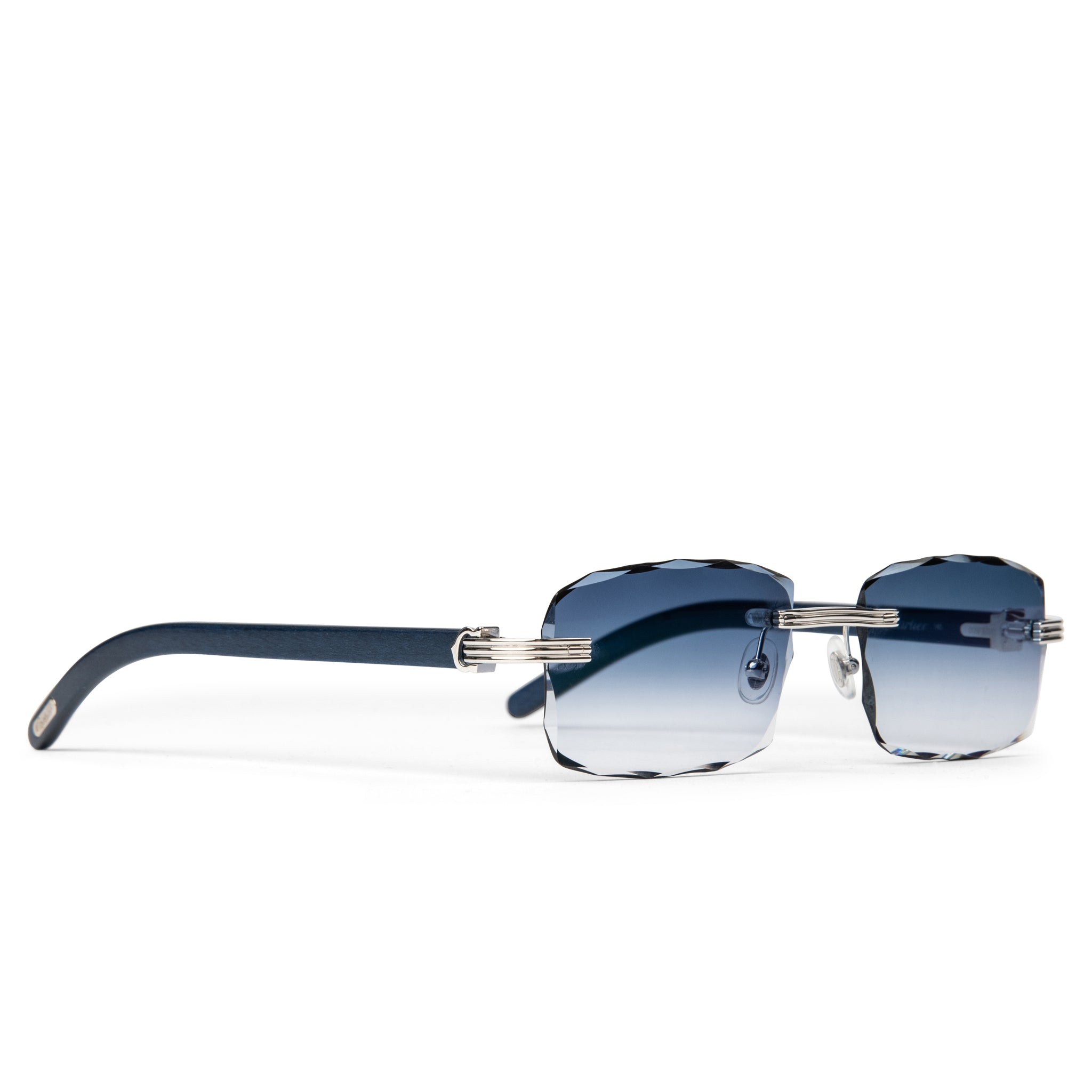 Cartier CT0286O 005 Premiere De Cartier Rimless Sunglasses - Luxury Designer Eyewear for Women & Men | UV Protection, Lightweight & Stylish | Perfect for Outdoor Activities, Travel & Fashion Statements