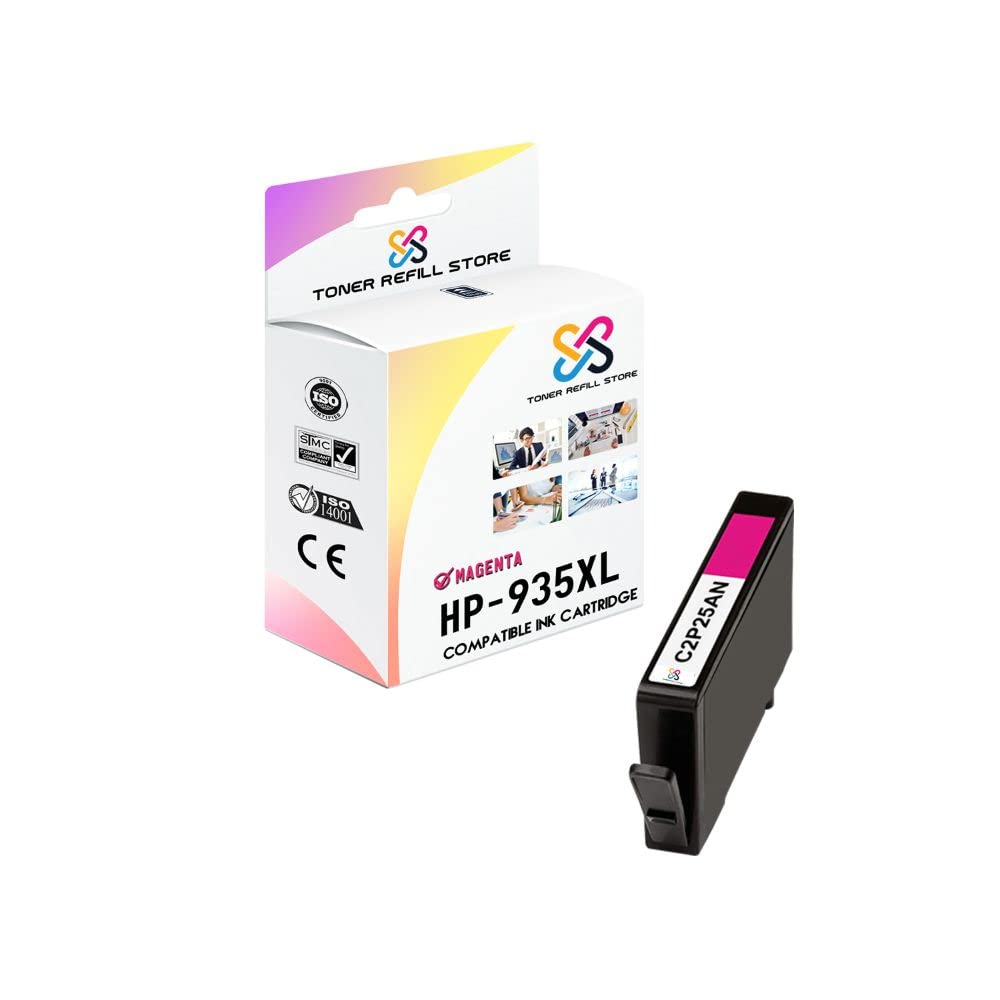HP 935XL C2P25AN Compatible Ink Cartridge Replacement - High Yield Magenta (1 Pack, 825 Pages) for HP OfficeJet 6812, 6815 & Pro 6230, 6830, 6835 Printers | Perfect for Home Office & Small Business Printing Needs