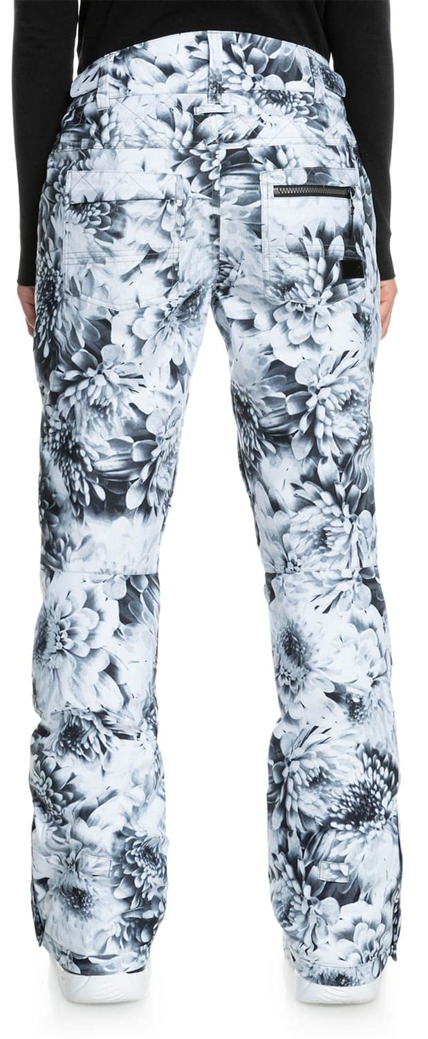 Roxy Nadia Printed Women's Snowboard Pants - Waterproof, Insulated Winter Snow Pants for Skiing & Snowboarding | Perfect for Cold Weather & Mountain Adventures