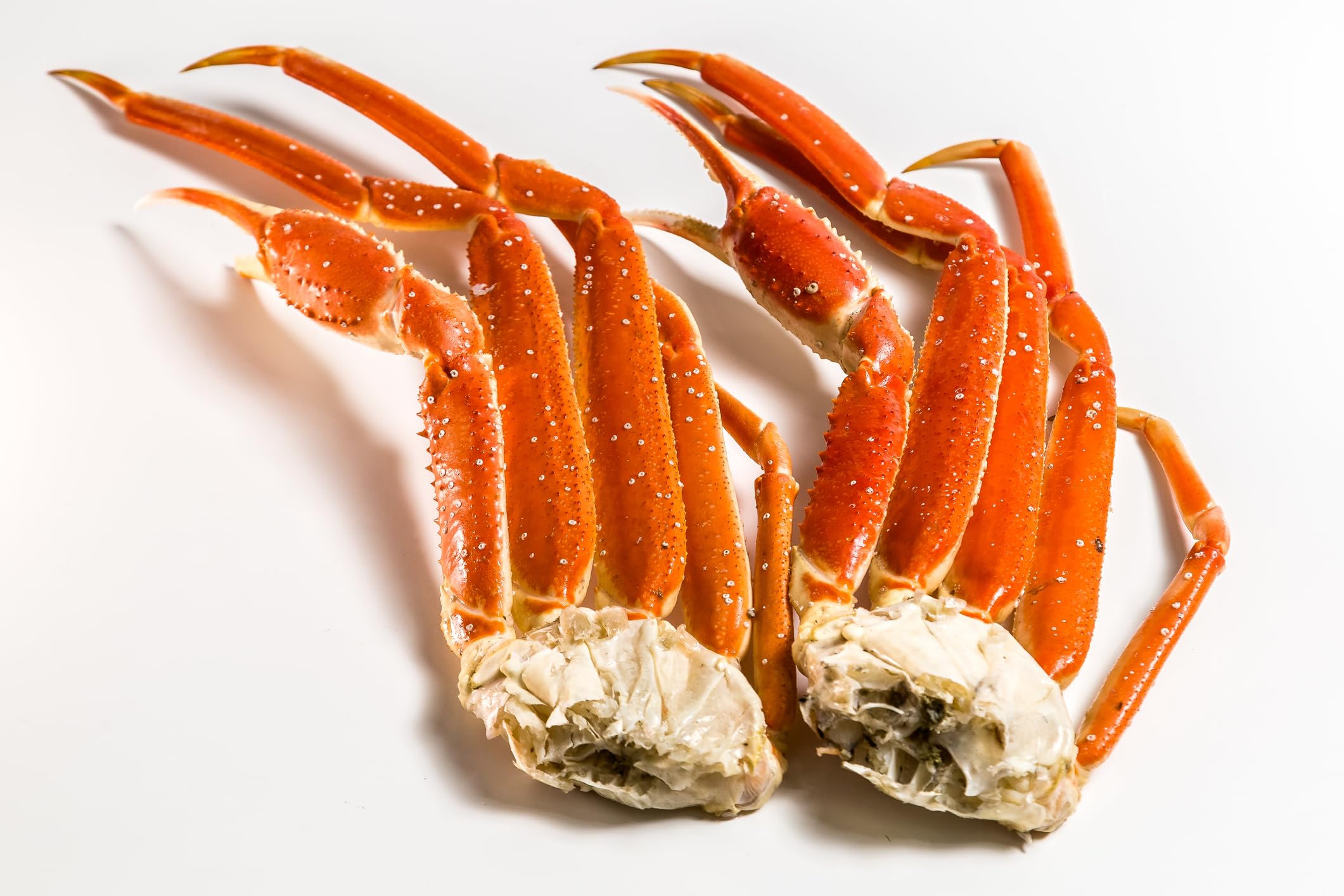 Premium Frozen Snow Crab Clusters - New York Steak & Seafood - 10-12 oz. per Cluster (5 lbs., 6-7 Clusters) - Fresh Frozen Crab Legs for Seafood Boils, Dinner Parties & Gourmet Meals