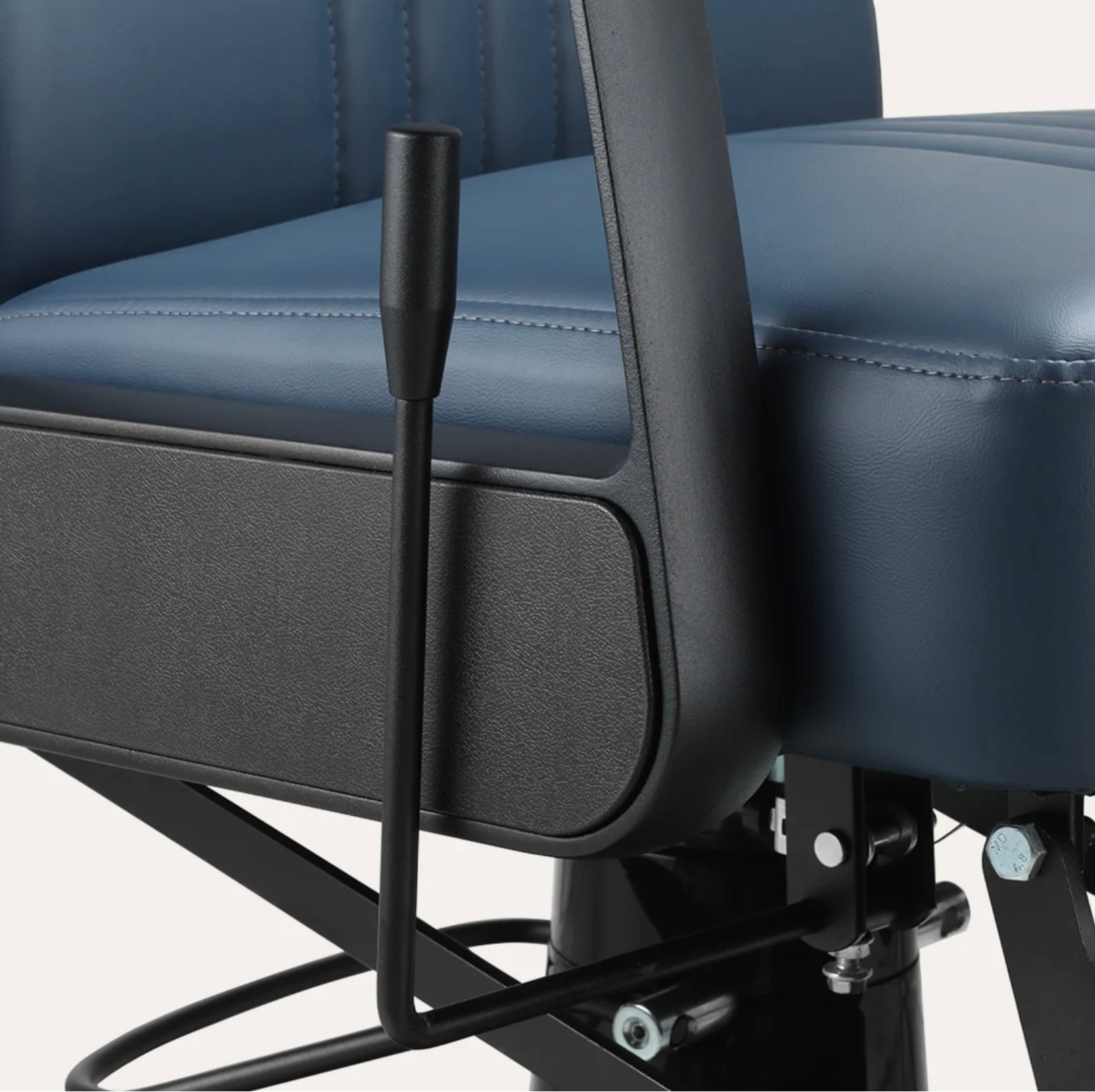 Premium Titan Barber Chair - Professional Salon & Home Haircut Styling Chair with Adjustable Height & Reclining Back for Barbershops, Salons & Home Use