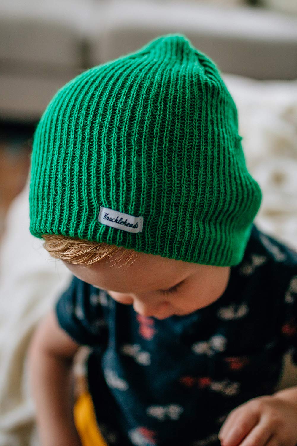 Born to Love Baby Boy's Striped Beanie Hat - Soft Knit Winter Newborn Cap for Infants 0-24 Months | Perfect for Cold Weather, Photo Shoots & Outdoor Adventures
