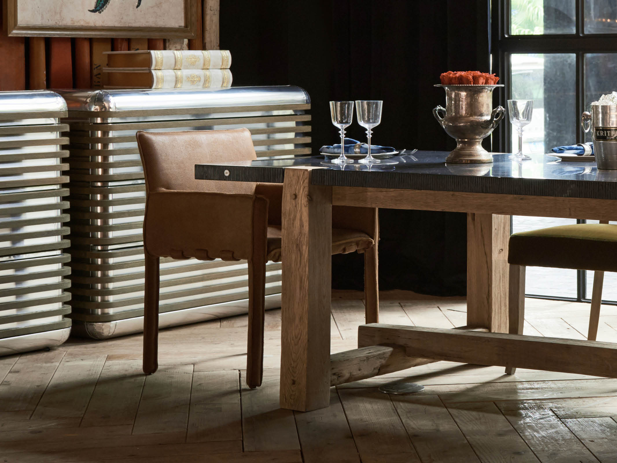 Charlie Dining Chair - Modern Wooden Dining Chair for Kitchen & Dining Room - Perfect for Home, Restaurant, and Office Use