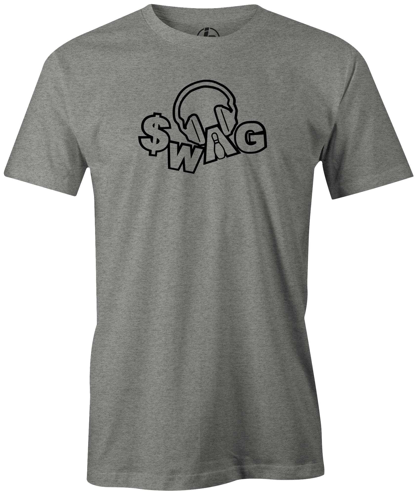 Swag Bowling Outline Logo - Custom Bowling Team Apparel & Merchandise for Tournaments and Casual Play