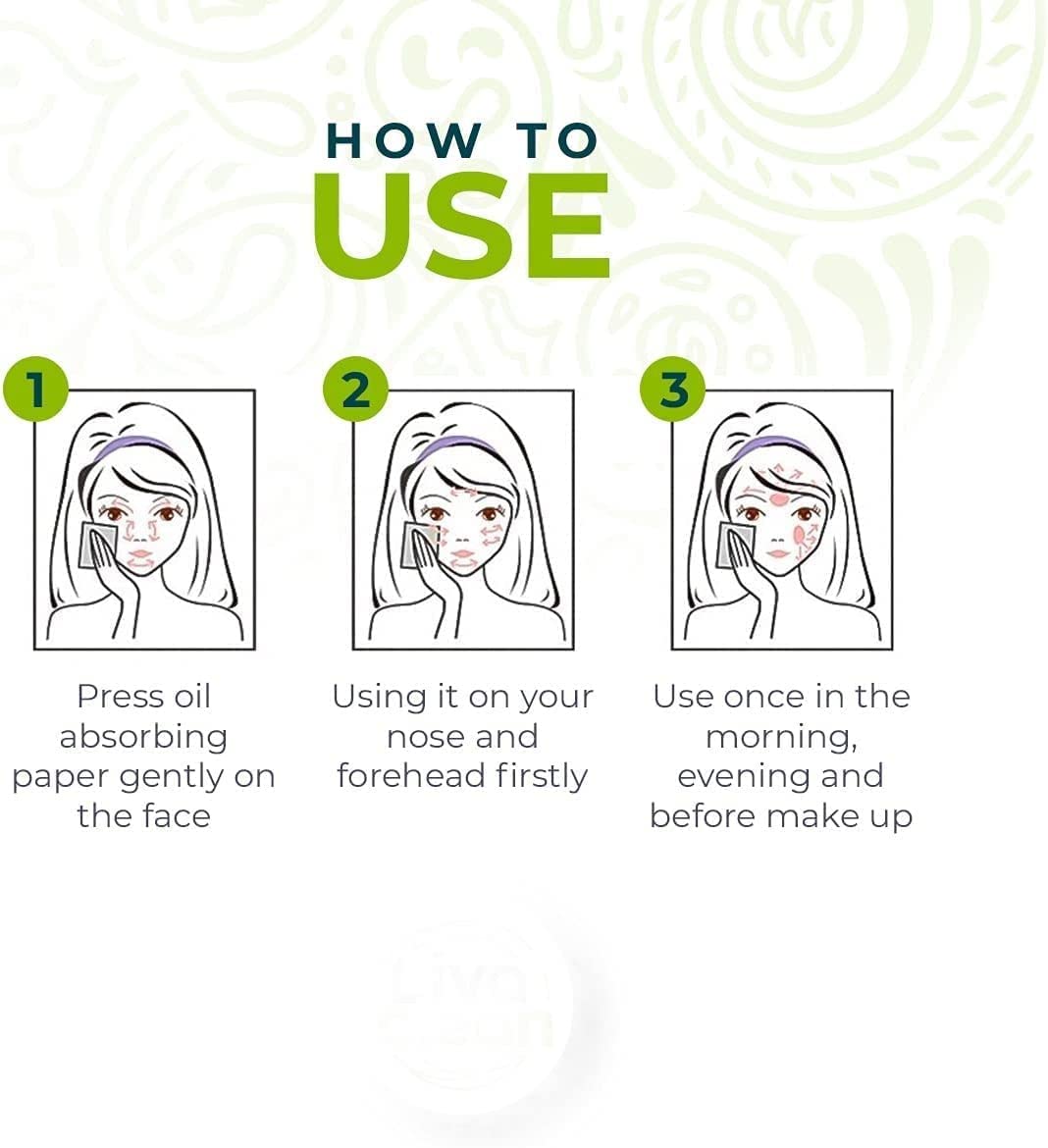 Lerfot Green Tea Infused Oil Absorbing Sheets - 100 Count Premium Facial Blotting Papers for Oily & Acne-Prone Skin | Makeup-Friendly Shine Control | Portable Dispenser Pack for Women & Men | Perfect for On-the-Go Touch Ups, Gym, and Travel