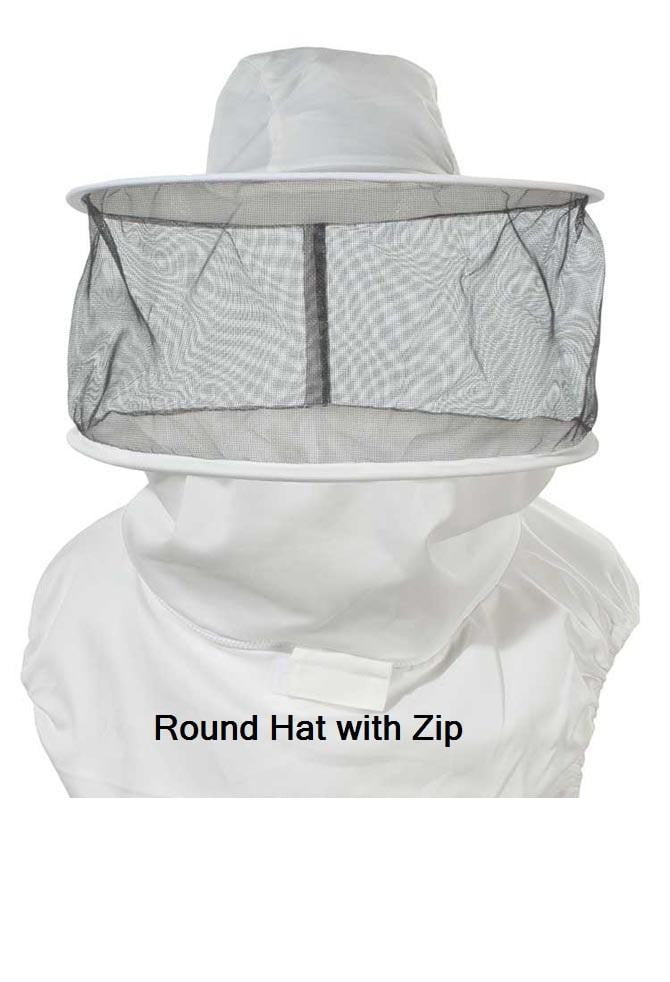 OZ APIARIST Replacement Veil - Beekeeping Face Net for Beekeepers - Durable & Breathable Mesh Protection for Honey Harvesting & Hive Maintenance