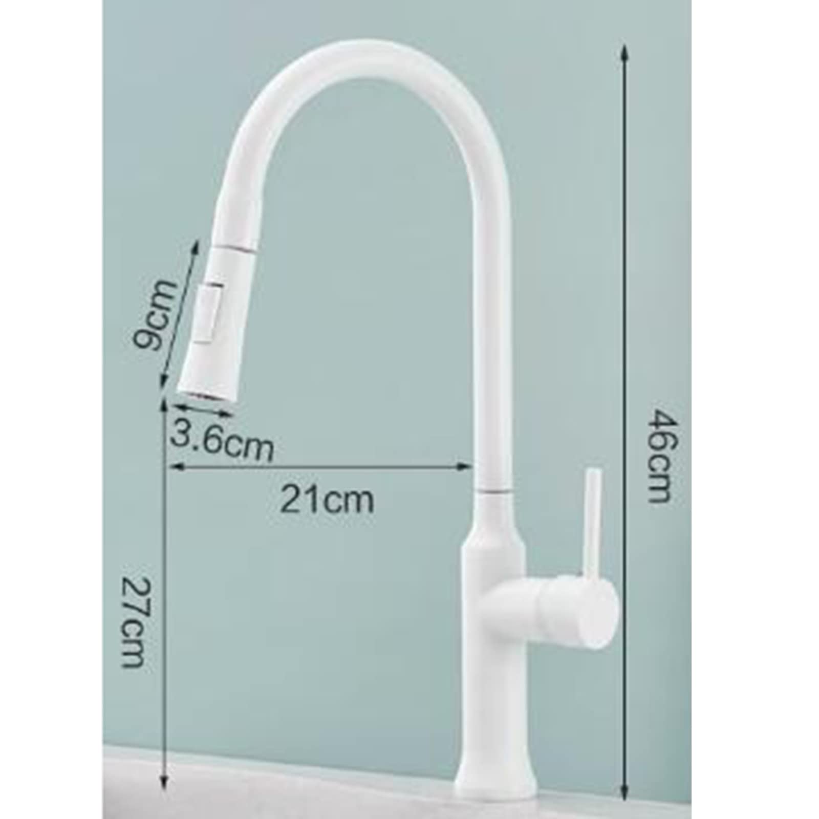 Brass Single Hole Kitchen Faucet with Pull-Out Spray - Perfect for Modern Kitchens