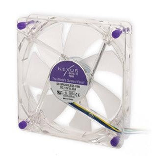 Nexus 120x120x25mm PWM Ultra Quiet PC Case Fan - D12SL-12 for Gaming PC, Desktop Computer Cooling & Silent Operation | High Airflow, Low Noise Cooling Solution