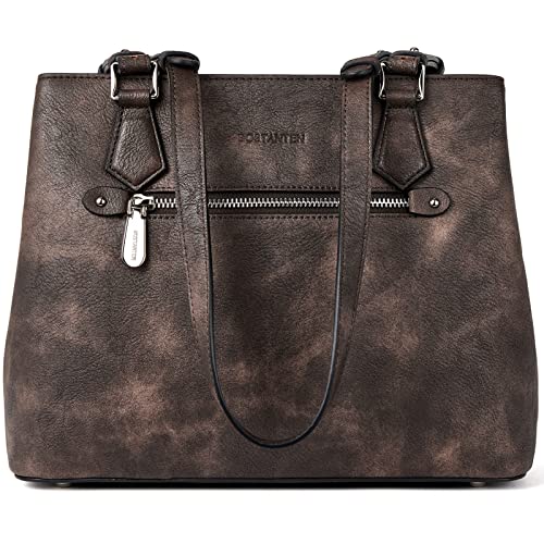 Twon Tone Coffee-vegan Leather