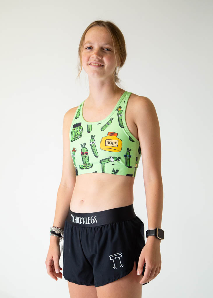 Pickles OG Sports Bra for Women - High Support Workout Bra for Running, Yoga & Gym - Moisture Wicking & Breathable Activewear Top