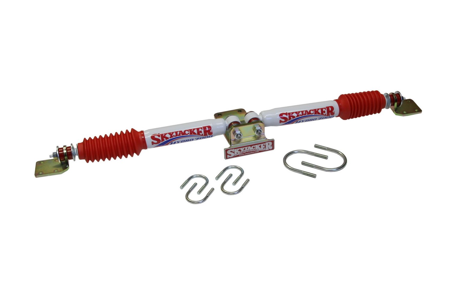 Skyjacker 7220 Heavy Duty Steering Stabilizer Dual Kit for Off-Road Trucks & Jeeps - Improve Control on Rough Terrain & Trails