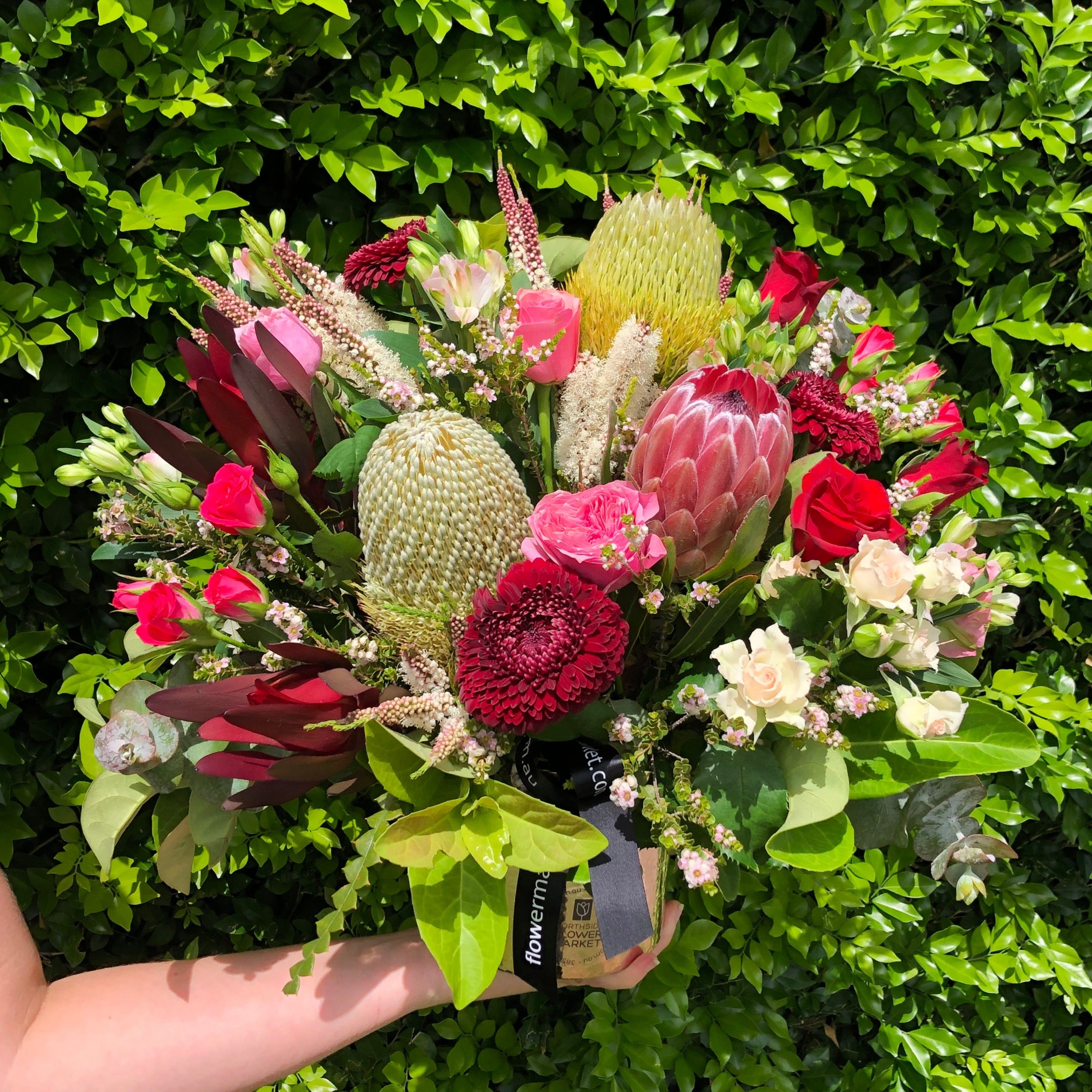 Romantic Native Floral Arrangement - Perfect for Weddings, Anniversaries & Home Decor