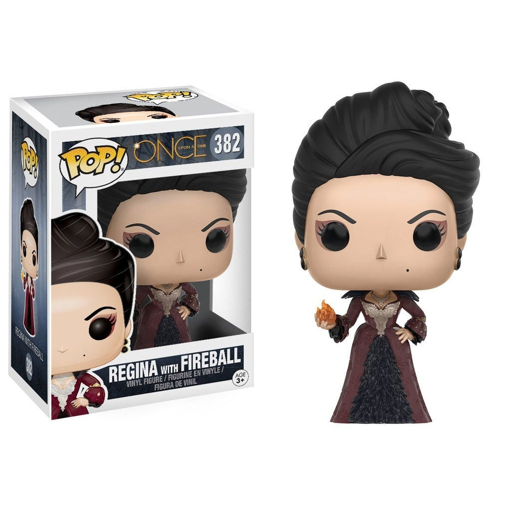 Once Upon a Time: Regina with Fireball Collectible Figure - Perfect for TV Show Fans, Disney Enthusiasts, and Fantasy Decor