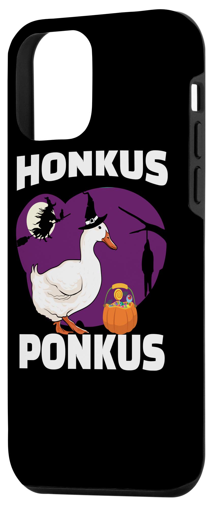 iPhone 12 Mini Cute Duck Halloween Phone Case - Shockproof Protective Cover for iPhone 12 Mini (5.4