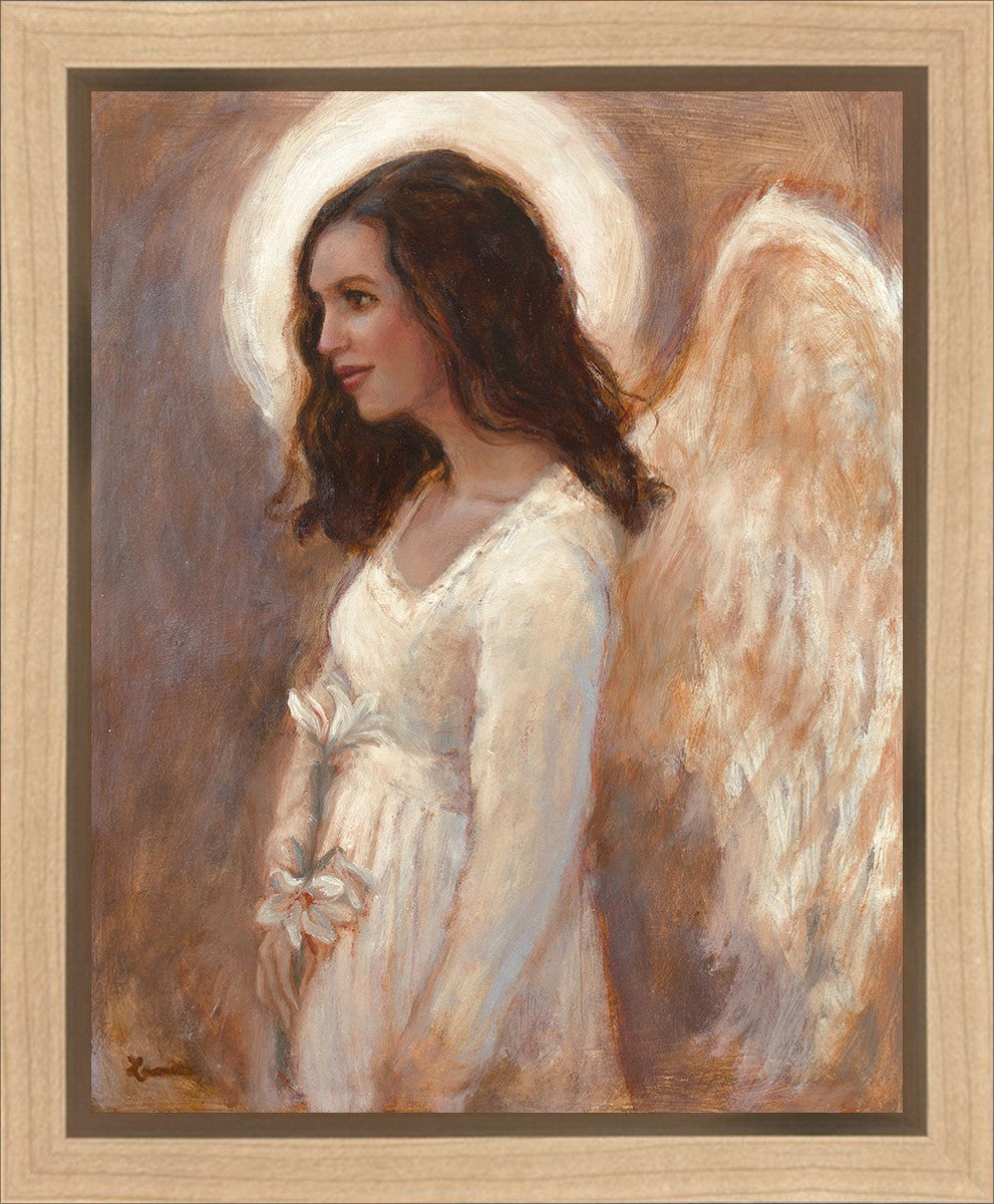 Angel of the Resurrection Gallery Wrap Canvas Art - Religious Wall Decor for Home, Church & Office - Perfect for Easter, Christmas & Spiritual Spaces