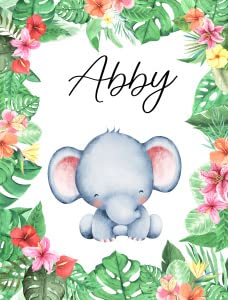 Elephant Tropical Floral