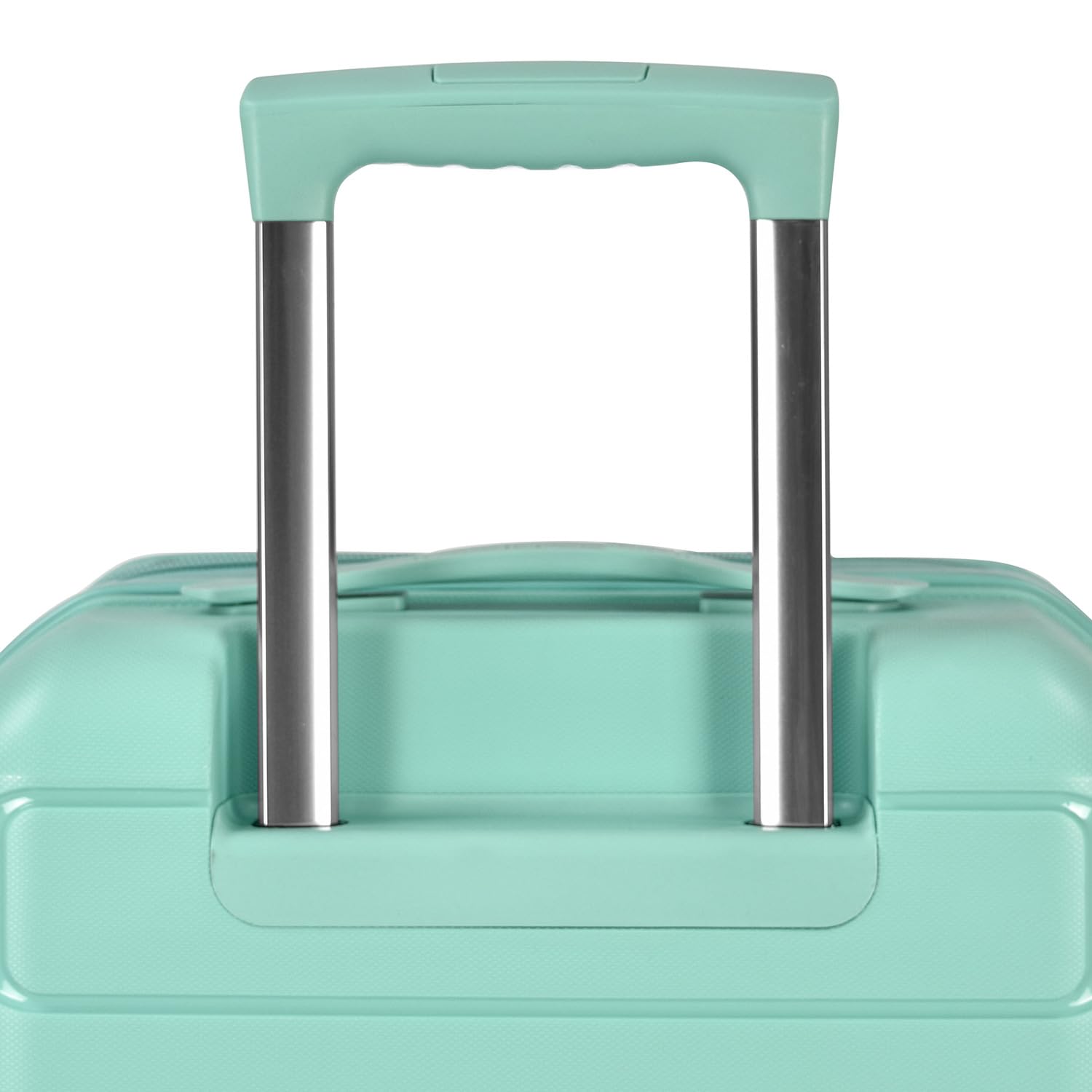 Traveler's Choice Pagosa Durable Expandable Hardshell Spinner Luggage - Mint Green Check-in Suitcase for Air Travel | Perfect for International Trips & Business Travel