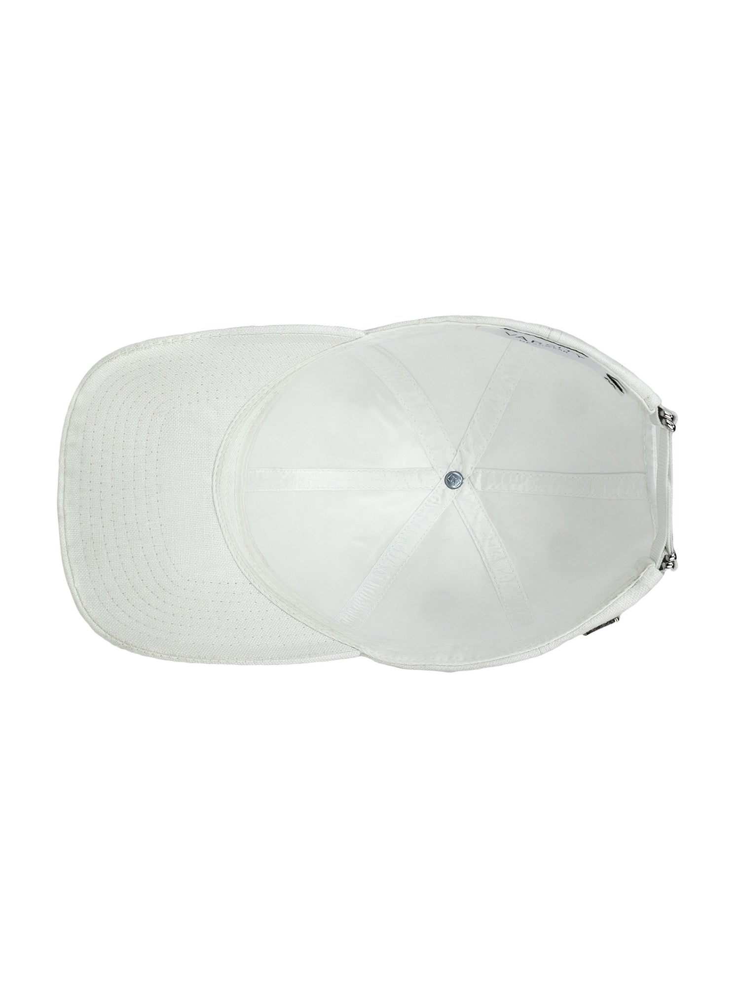 Premium Linen Structured Cap Shell White - Breathable & Stylish Summer Hat for Women & Men - Perfect for Beach, Outdoor Activities & Fashion Accessories