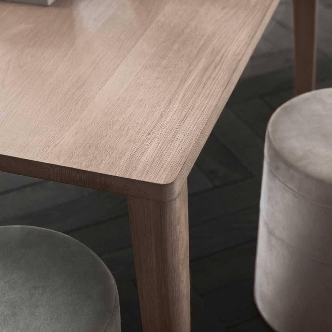 Elegant Rectangular Dining Table for Home & Restaurant - Perfect for Family Dinners, Entertaining Guests & Fine Dining