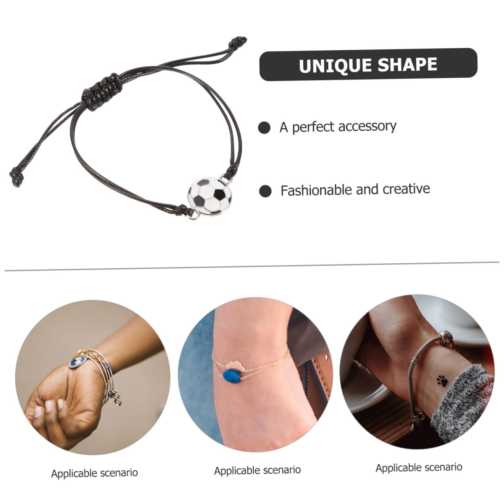 10 Pack Sports Bracelets for Basketball, Tennis & Parties - Adjustable Wristbands for Athletes & Fans - Perfect for Team Spirit, Gifts & Game Day Accessories