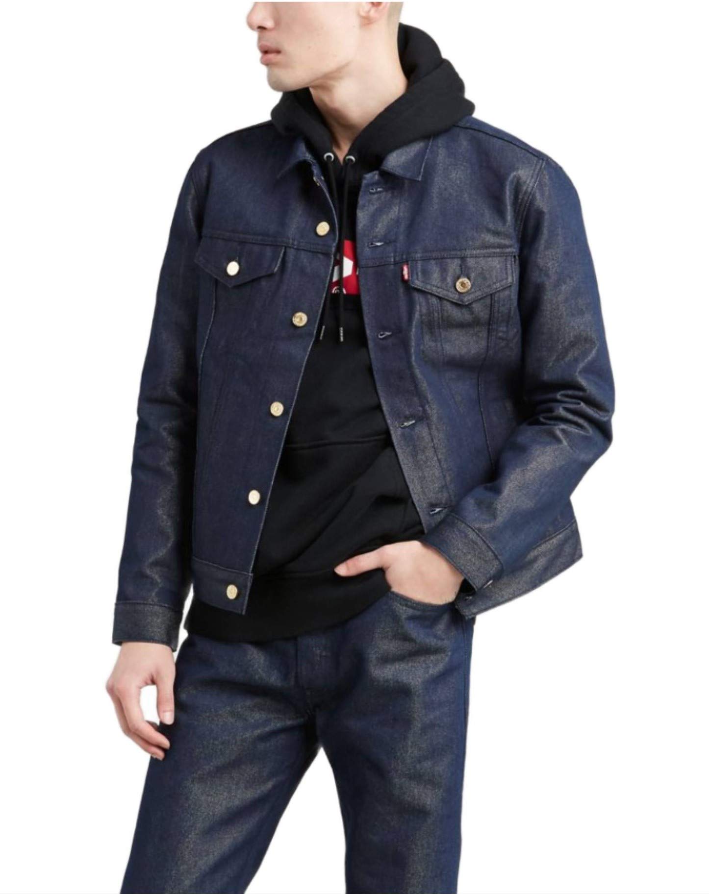 Levi's Men's Denim Trucker Jacket - Classic Fit, Lightweight & Stylish for Casual Wear, Outdoor Adventures & Everyday Fashion