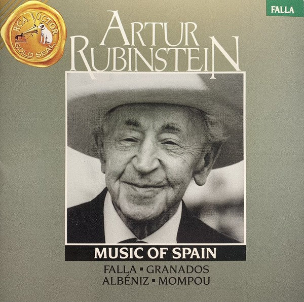 Arthur Rubinstein - Music of Spain CD (Compilation, Mono) - NM or M Condition - Perfect for Classical Music Collectors & Spanish Music Enthusiasts