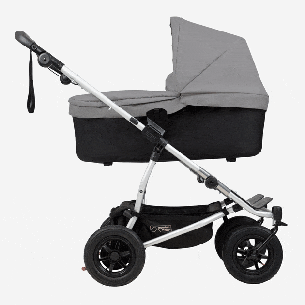 Mountain Buggy Duet Carrycot Plus - Lightweight Baby Stroller Bassinet for Newborns | Perfect for Travel, Walks & Outdoor Adventures