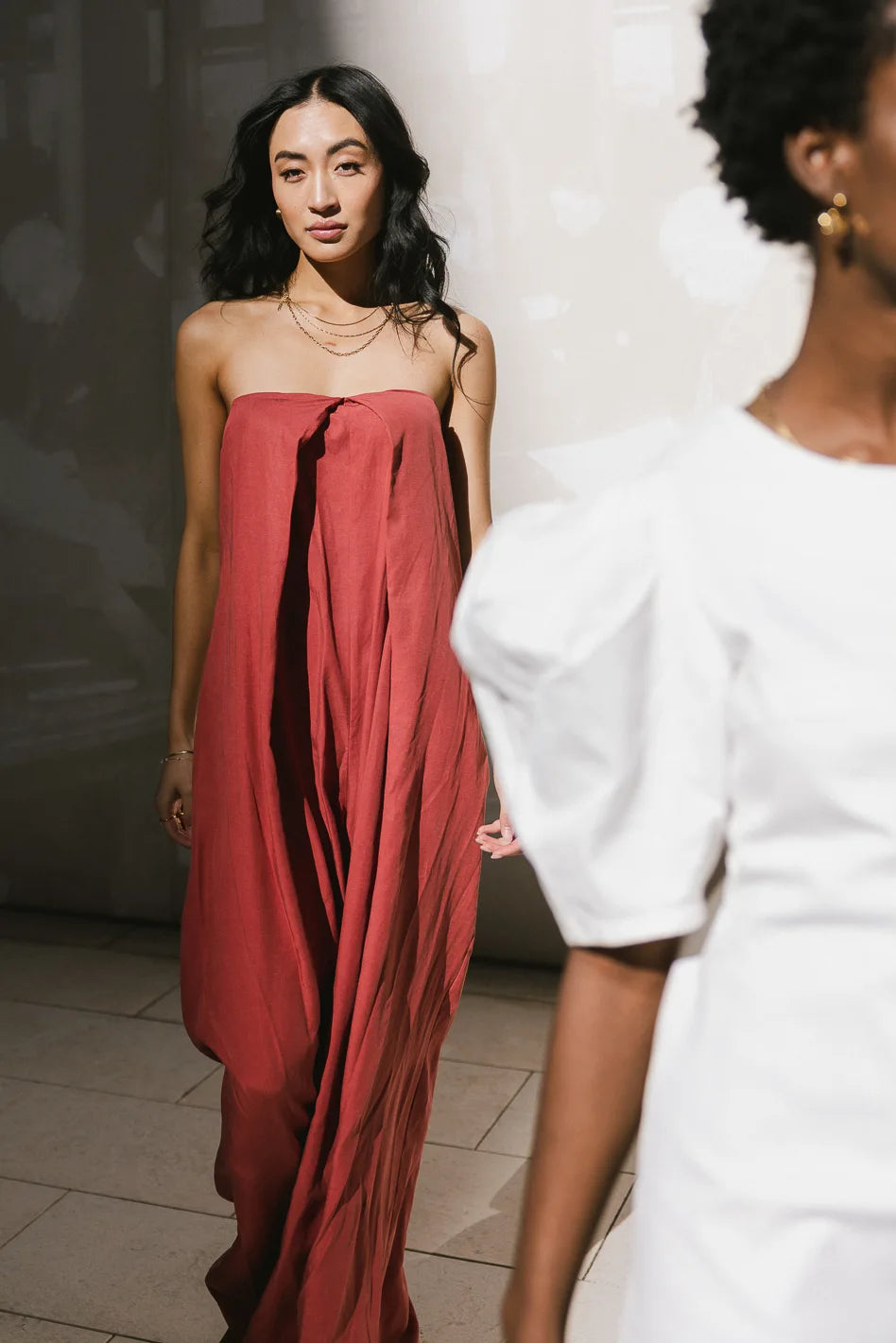 Maja Bandeau Jumpsuit for Women - Sexy One Shoulder Romper Summer Outfit | Perfect for Beach Vacation, Pool Party & Night Out