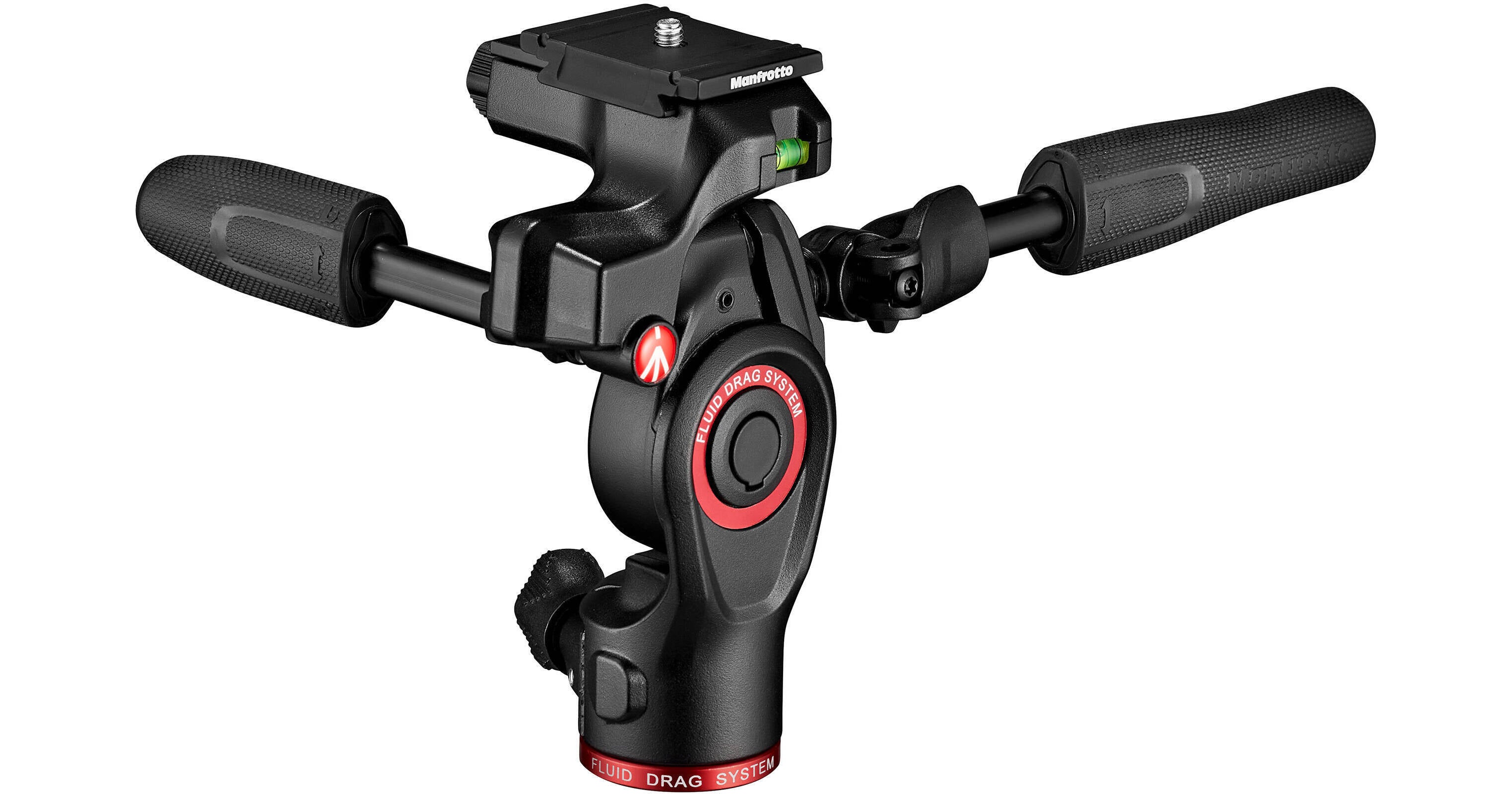 Manfrotto Befree 3-Way Live Tripod Head - Professional Fluid Video Head for DSLR Cameras - Perfect for Live Streaming, Vlogging & Photography