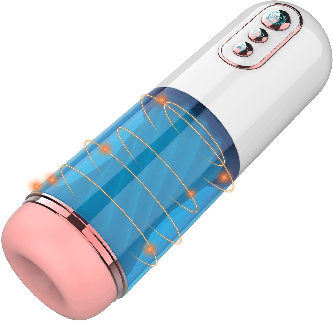 Automatic Male Masturbator with 5 Suction & 9 Vibration Modes - Realistic 3D Textured Blowjob Stroker Cup | Hands-Free Male Sex Toy for Solo Pleasure & Discreet Use at Home