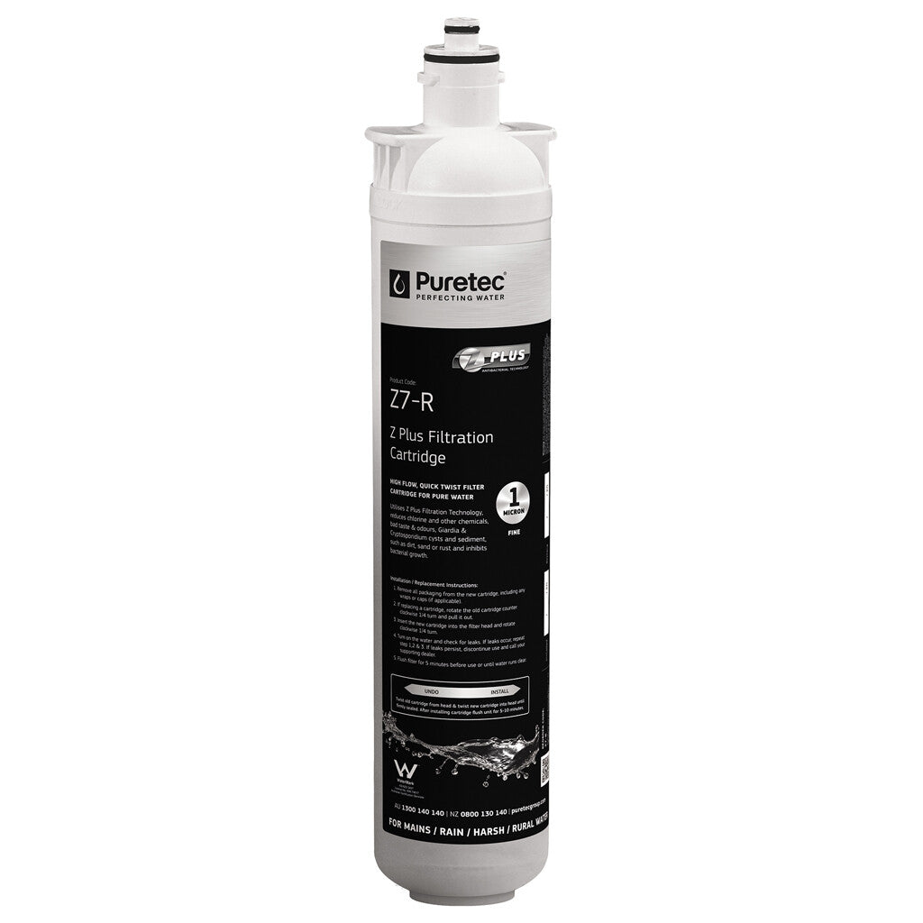 Puretec PureMix Z7 R Replacement Water Filter Cartridge - Compatible with Under Sink & Countertop Filtration Systems