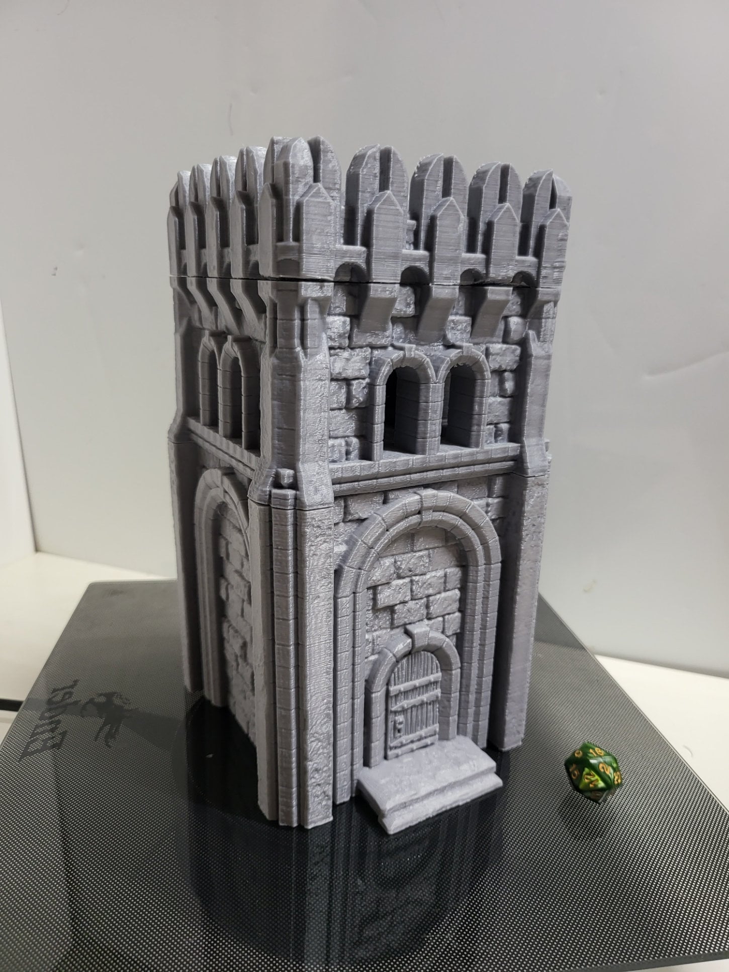 Dungeons & Dragons Miniature Tower - Ivory Citadel & Towers for D&D RPG, LOTR Tabletop Gaming - Perfect for Fantasy Battle Scenes & Diorama Displays