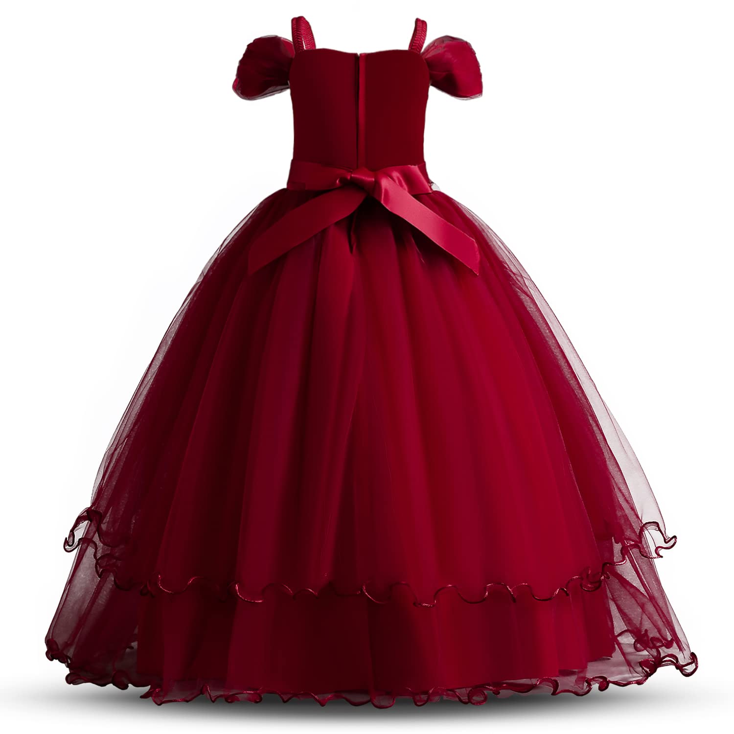 TTYAOVO Elegant Applique Prom Gowns for Girls | Luxury Wedding & Birthday Party Princess Dresses | Formal Evening Gowns for Homecoming, Quinceañera & Special Occasions