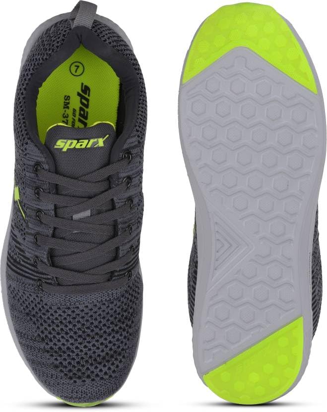SPARX Men's Grey Running Shoes - Lightweight & Breathable for Jogging, Gym Workouts & Daily Walking