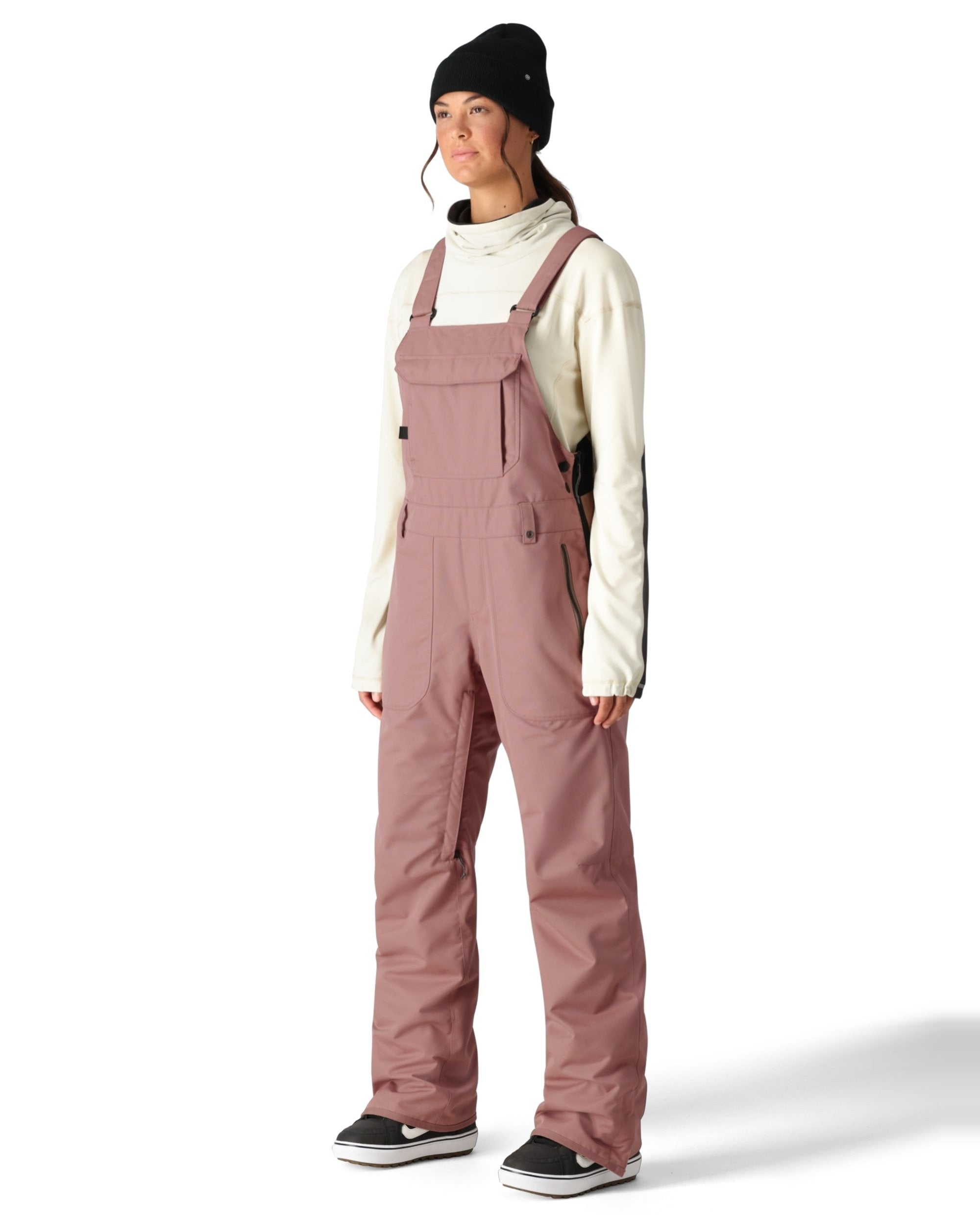686 Women's Black Magic Insulated Waterproof Snow Bib Pants - Winter Skiing, Snowboarding & Cold Weather Outdoor Activities (2025 Edition)