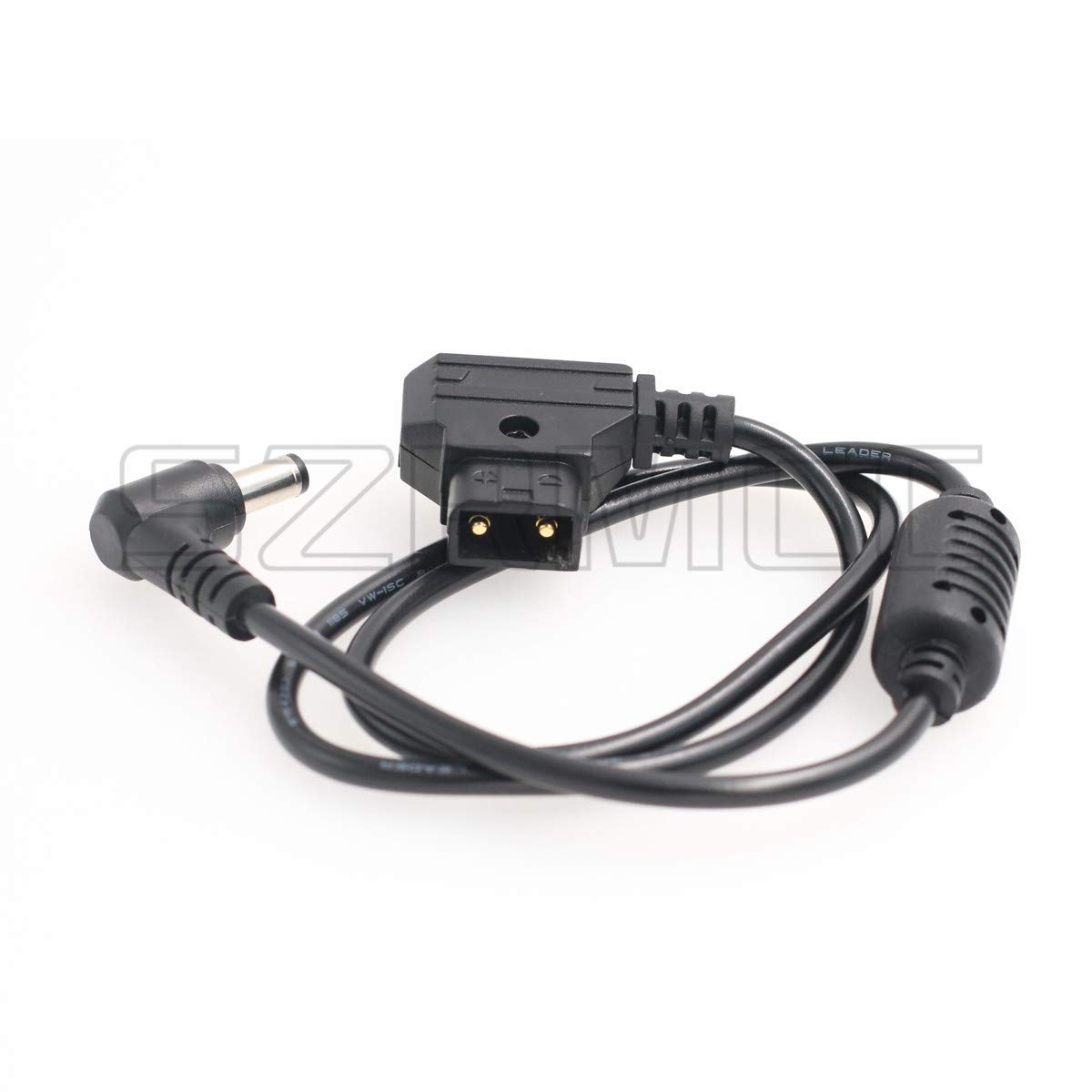 Anton-Bauer D-Tap to DC 5.5x2.5mm Power Cable - Right Angle Connector with Magnetic Ring (60cm) for DSLR Rig, Blackmagic Cameras & SmallHD DP6-SDI/DP6-SLR Monitors | Perfect for On-Set Power Supply & Field Videography