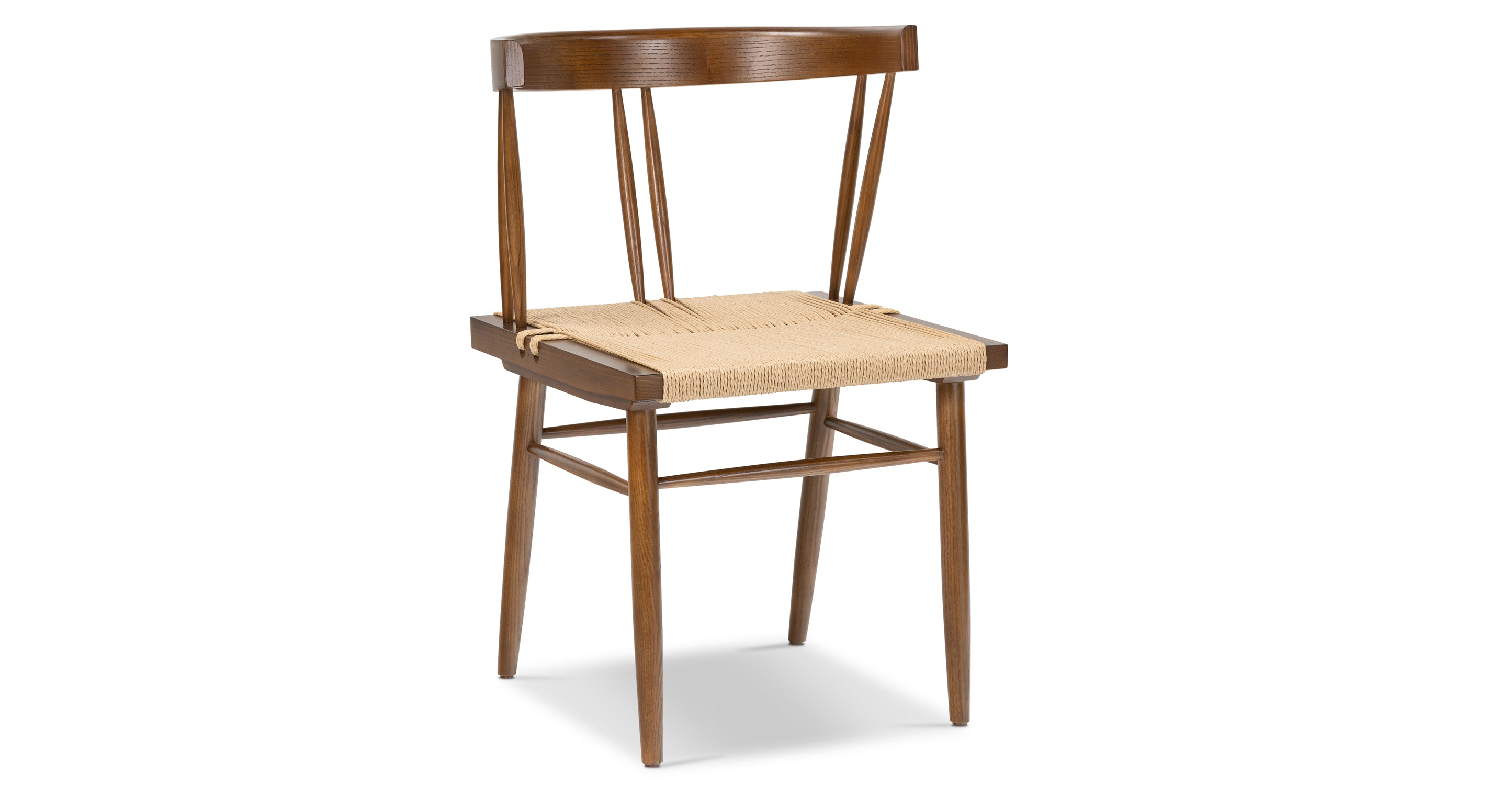 Ferrara Modern Dining Chair - Upholstered Fabric Seat, Sturdy Wooden Legs - Perfect for Kitchen, Dining Room, and Home Office - Comfortable & Stylish Seating Solution