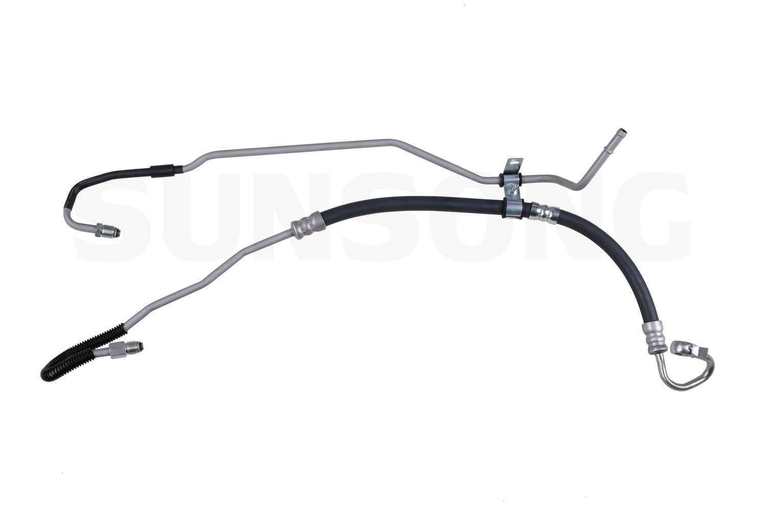 Sunsong 3401168 Power Steering Hose Assembly - High-Performance Replacement for Smooth Steering | Perfect for Trucks, SUVs, and Off-Road Vehicles