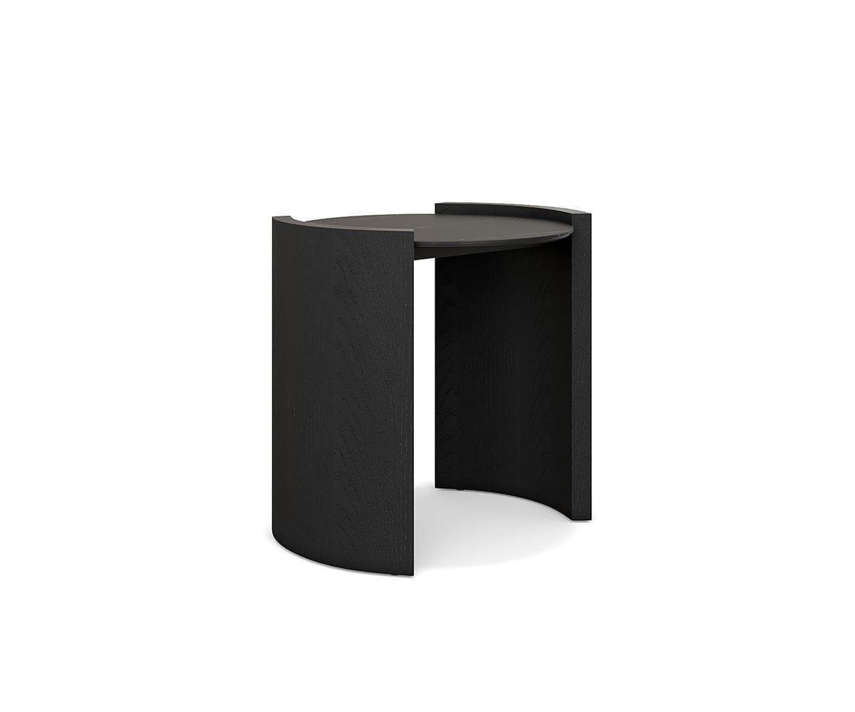 Stylish Matteo Round End Table - Modern Side Table for Living Room, Bedroom & Office - Perfect for Coffee, Books & Decor