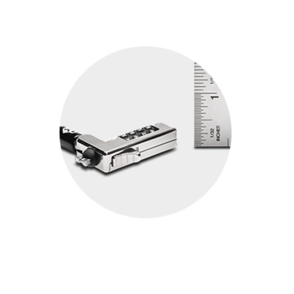 Kensington NanoSaver™ Resettable Combination Laptop Lock - Secure Computer Locking Cable (K60603WW) for Office, School, Library & Public Spaces